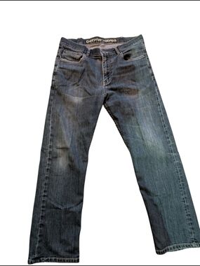 Denver Hayes Men's Blue Straight-Leg Jeans